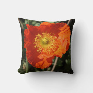 Coussin Pavot gallois (orange)