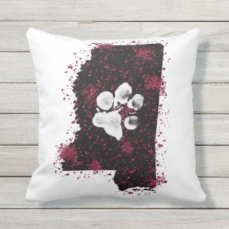 Coussin Pawsitively Mississippi majestueux