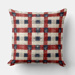 Coussin Pays/Americana Principale en détresse