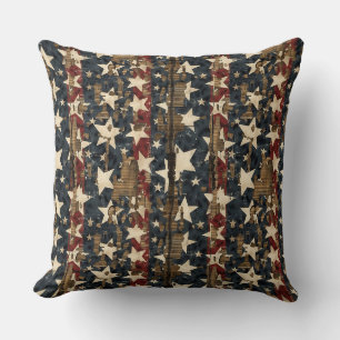 Coussin Pays/Americana Principale en détresse
