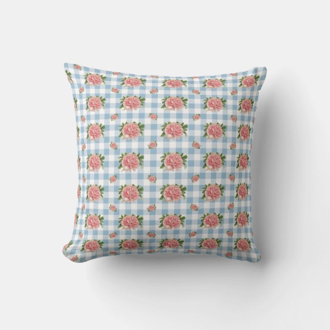 Coussin Pays En vichy (Recto)