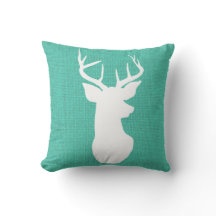 Pays rustique de cerfs communs d'Antler de toile