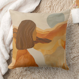 Coussin Paysage Abstrait de Boho (17)