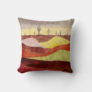 Coussin Paysage de cactus du désert