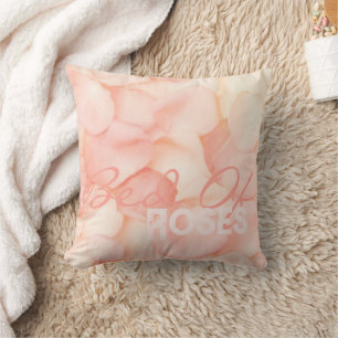 Coussin Peach Fuzz Minimaliste moderne Rose Petal Valentin