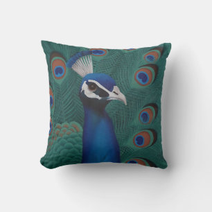 Coussin Peacock