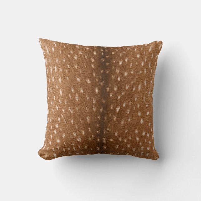 Coussin Peau //de cerfs communs (Recto)