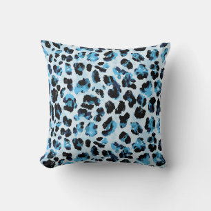 Coussin Peau de Cheetah léopard : Aquarelle teinture Vinta