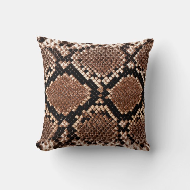 Coussin Peau de Crotale Occidental (Recto)