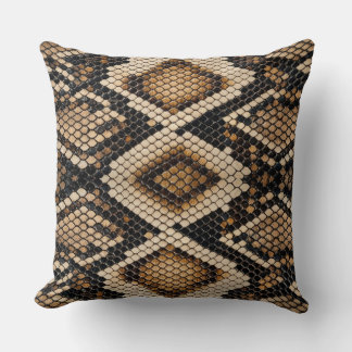 Coussin Peau de serpent 