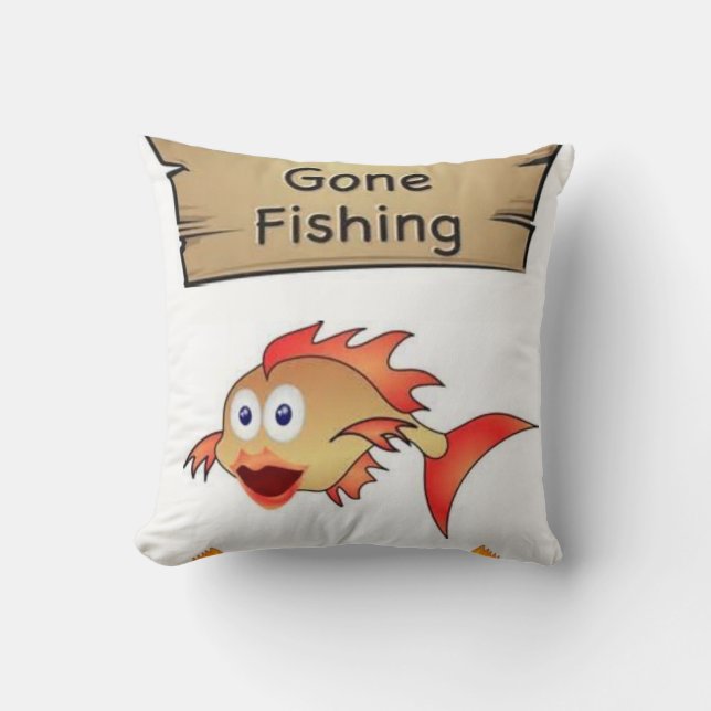 Coussin Pêche à l'oreiller (Recto)