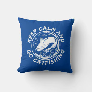 Coussin Pêcheur Gardez Le Calme Et Allez Pêcher