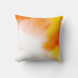 Coussin peinture Abstraite aquarelle de luxe d'art fluide.