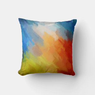 Coussin Peinture Abstraite Art Abstrait rétro