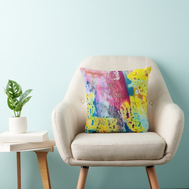 Coussin Peinture/ Aquarelle/ Moderne/ Esthétique/ Style (Chaise)