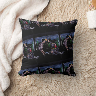 Coussin Peinture de cérémonie de thé japonaise par Alfred
