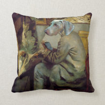 Peinture lunatique de Weimaraner