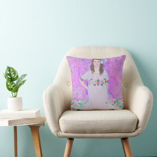Coussin Peinture Mäda Primavesi de Gustav Klimt