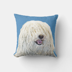 Coussin Peinture Puli - Cute Original Chien Art