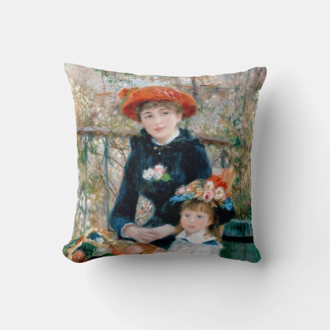 Coussin Peintures impressionnistes Renoir (Recto)