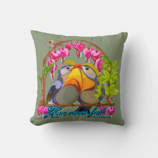 Coussin Pekin Robins—Leiothrix Love Never Fails