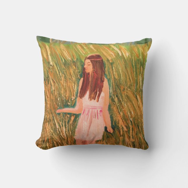Coussin Pensée paisible (Recto)