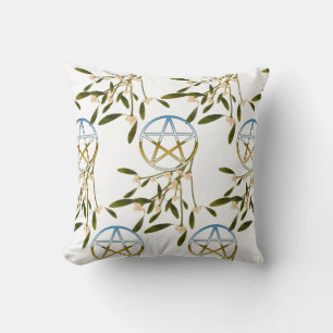 Coussin Pentacle avec Mistletoe