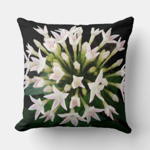 Coussin Pentas blancs