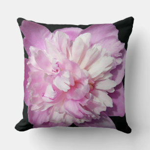 Coussin Peony rose