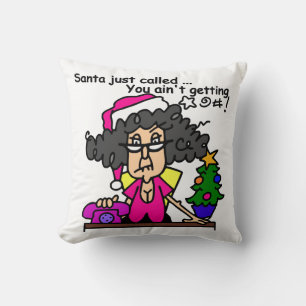 Coussin Père Noël appelée