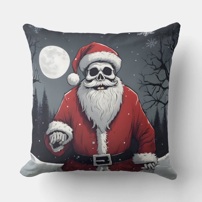 Coussin Père Noël cool (Recto)