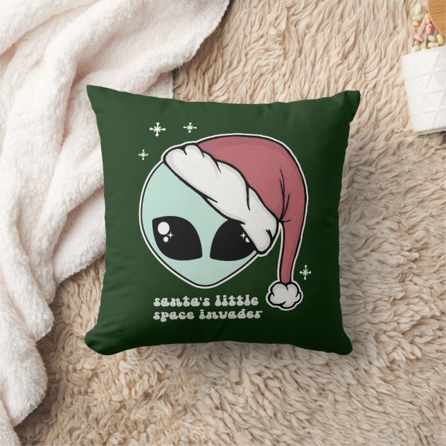 Coussin Père Noël Petit Espace Invader (Couverture)