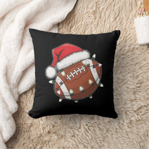 Coussin Père Noël Sports Noël Amoureux de Football América
