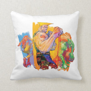 Coussin Perfidie, Blanka et Dhalsim 2