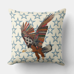 Coussin perle d'aigle des États-Unis
