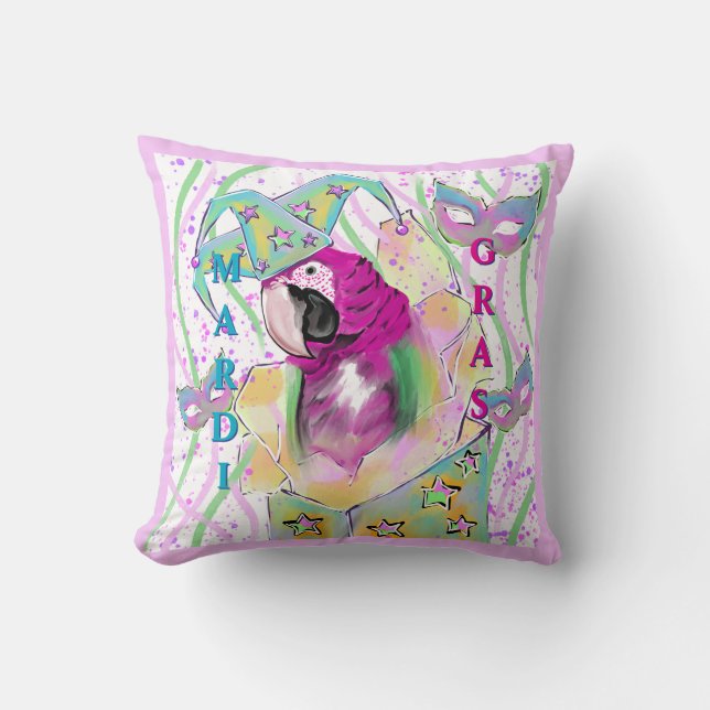 Coussin Perroquet (Recto)