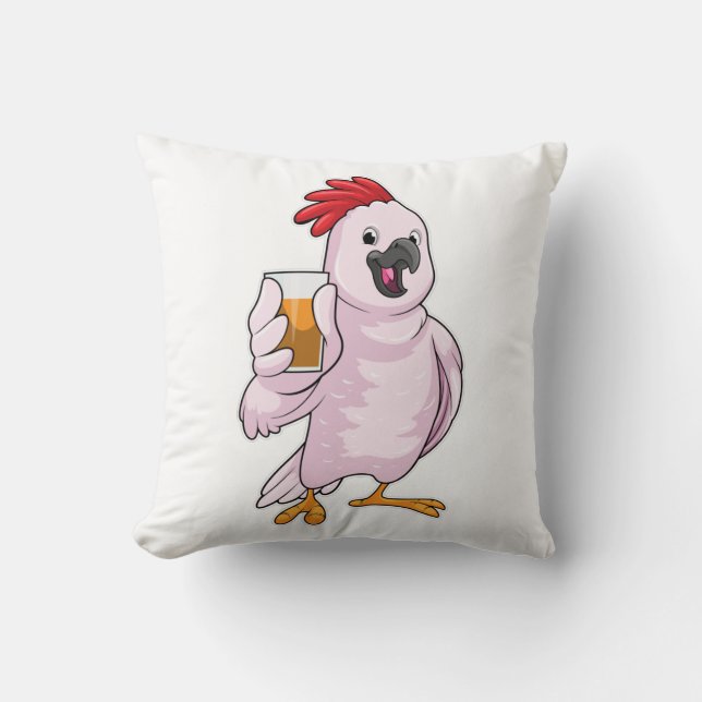 Coussin Perroquet au jus (Recto)