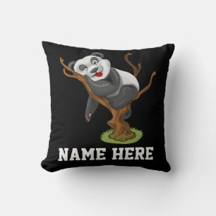 Coussin Personalize Your Own Cute Baby Panda