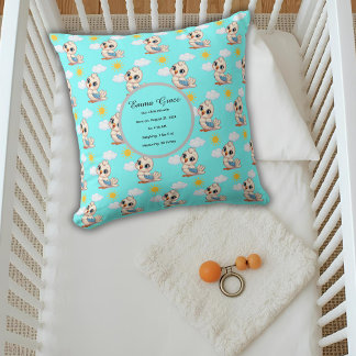 Coussin Personalized Baby Bird Pillow