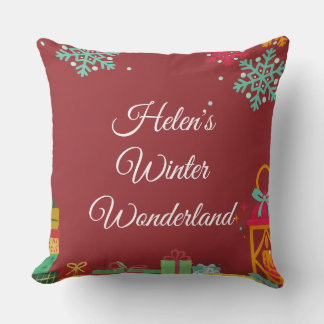 Coussin Personalized Christmas Pillow