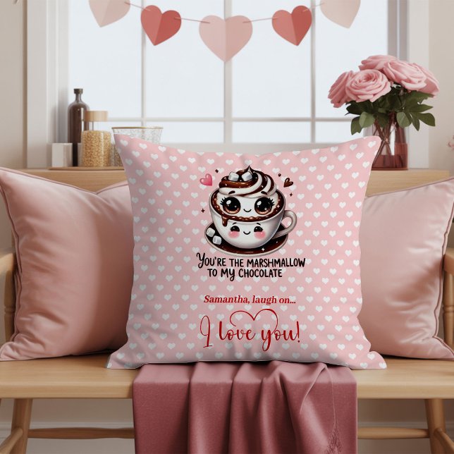Coussin Personalized Cute Cartoon Food Love Pillow (Personalized Cute Cartoon Food Love Pillow)