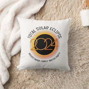 Coussin Personnalisable 2024 TOTAL SOLAR ECLIPSE