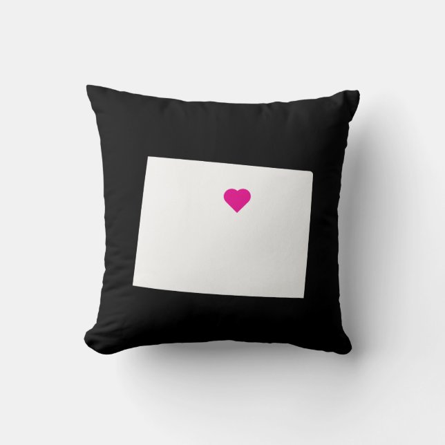 Coussin Personnalisable Colorado State Love Reversible Cou (Recto)