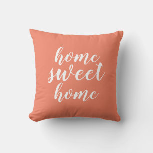 Coussin Personnalisable Coral Home Sweet Home