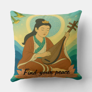 Coussin Personnalisation Vintage esthétique japonaise dées