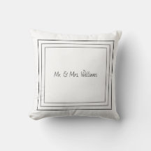 Coussin personnalisé