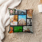 Personnalisé 9 Photo Collage Modèle encadré noir