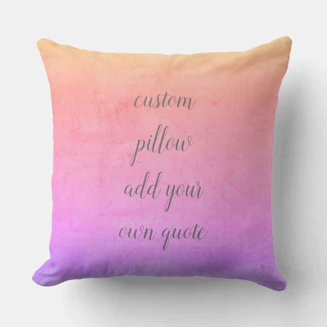 coussin personnalisé ajouter votre propre devis ro (Recto)