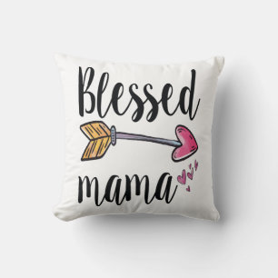 Coussin Personnalisé avec les noms d'enfants bienheureux m