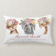 Coussin personnalisé de l'enfant